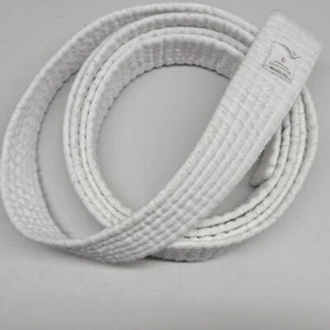 White Belt Martial Arts 94"x1.5" Size 3 Proforce Karate Judo Taekwondo Jiu Jitsu - Picture 1 of 7