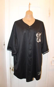 MAJESTIC MLB Baseball Washington Nationals Black Jersey Camo Vintage Men's 4XT - Picture 1 of 7
