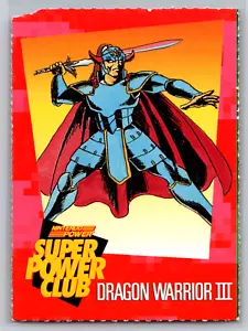 Scheda rivista Dragon Warrior III 3 Nintendo Super Power Club #10 forata - Foto 1 di 2