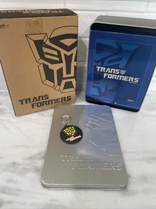 Transformers Generation 1 Japanese Import DVD box Metal Tin Season 1-4 Rare  - Picture 1 of 1