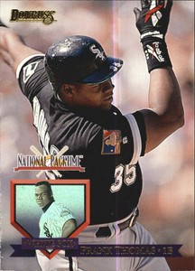 1995 National Packtime Baseball Card #1 Frank Thomas