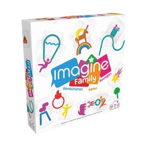 Asmodee COGD0007 Kartenspiel - Imagine Family Familienspiel Gesellschaftsspiel - Bild 1 von 5