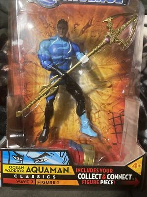 Figura de acción DC Universe Ocean Warrior Aquaman Classics Wave 7 o-89 Foto 1 de 3