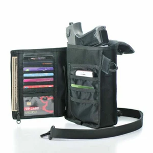 Tactical Military Shoulder Bag Outdoor Hiking Messenger Backpack Phone Pocket - Picture 1 of 10