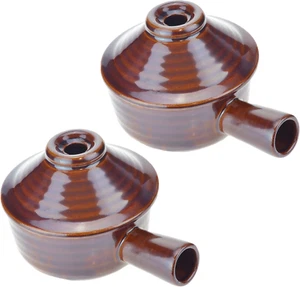 Set of 2 Roe & Moe Egg Cooker - Non-Stick, Ceramic Microwave Egg Poacher with Do - Picture 1 of 12