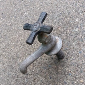 Vintage Cast Iron Cold Water Valve...SteamPunk - Picture 1 of 6