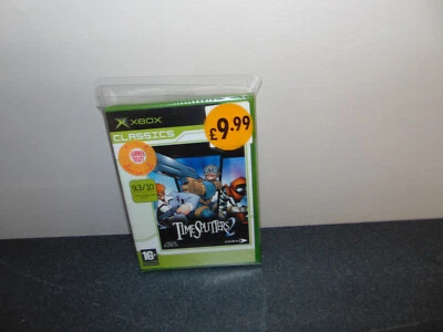 TimeSplitters 2 (Microsoft Xbox, 2002) Game UK NEW AND SEALED Inc Protector - Image 1 of 4