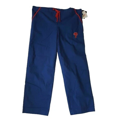 Philadelphia Phillies Scrub Lounge PJ Pants Unisex Small Cover