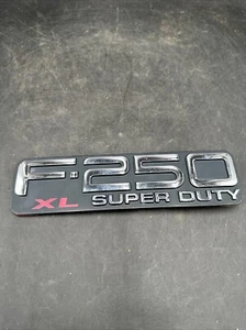 Ford F-250 XL Super Duty emblem badge decal logo F250 OEM Genuine Original Stock - Picture 1 of 10