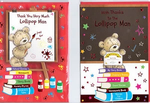 Thank You Card To The Lollipop Man / Lollipop Lady Various Designs Available - Picture 1 of 22