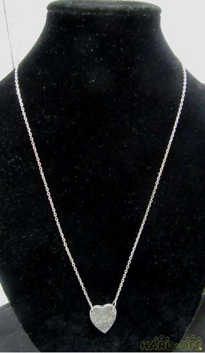 Gucci 223512 Collana Argento Cuore