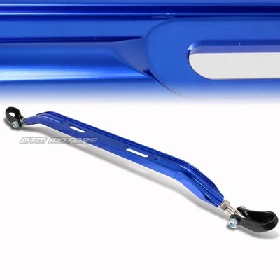 Barra de puntal de barza de aluminio azul inferior delantera para Honda Civic Del Sol 1993-1997 Foto 1 de 4