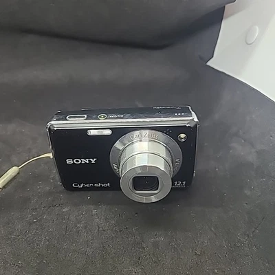 Sony Cyber-shot DSC-W230 12.1MP Digital Camera - Black - NO CHARGER #3 - Image 1 of 4