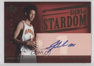 2004-05 Upper Deck Trilogy Signs of Stardom Josh Childress #SI-JC Rookie Auto RC Foto 1 de 2