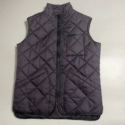 Jos A Bank Travelers quilted full zip Vest Size M Puffer Polyester Performance - Image 1 of 4