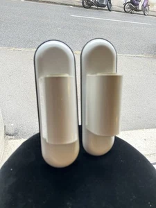 COPPIA LAMPADE 70s mod DUI ARTEMIDE VICO MAGISTRETTI ITALIAN DESIGN SCONCES RARE - Picture 1 of 23