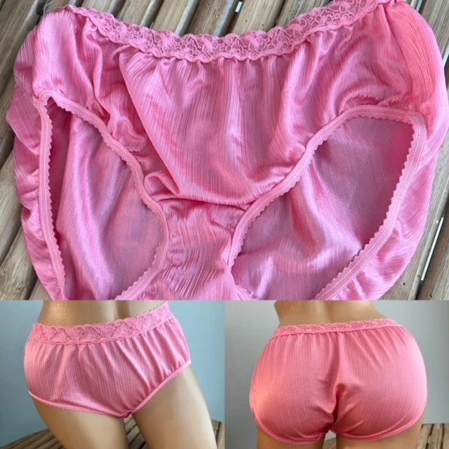 VINTAGE by  WANERS SHINE ON #55625 BIKINI PANTIES sz 7 - Image 1 of 1