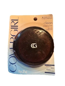 NEW CoverGirl CLEAN pressed powder- 130 CLASSIC BEIGE - Picture 1 of 3