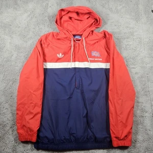 1984 Adidas Herren Large GB Team Windbreaker Full Zip Trainingsjacke - Bild 1 von 24