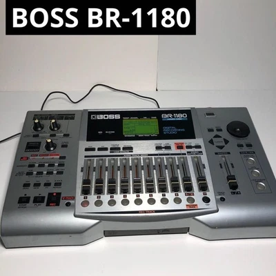BOSS BR-1180 Digital Multitrack Recorder CD MTR Tested Working Japan Used - Image 1 of 4