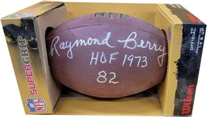 Raymond Berry Signed Autographed Football HOF 1973 Baltimore Colts JSA AI97783 - Picture 1 of 4