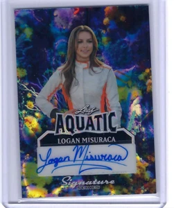 LOGAN MISURACA 2025 LEAF METAL SIGNATURE SERIES AUTO 1/1 - Picture 1 of 1