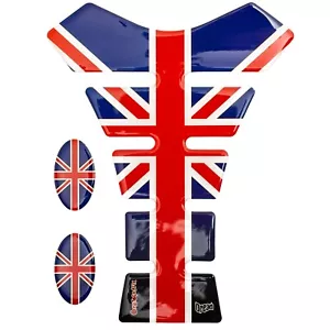 Moto Gel U.K. Tank Protection Union Jack Tank Pad Classic - Picture 1 of 1
