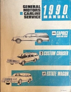 1990 Chevy Celebrity Wagon and Pontiac 6000 Shop Repair Service Manual Original - Picture 1 of 2