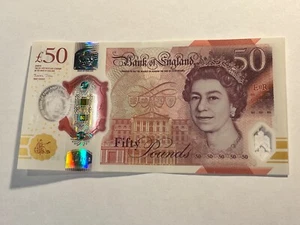 Billet royaume-Uni 50 Livres Sterling 2020 UNC Elisabeth II (135-10/A61-15) - Imagen 1 de 2