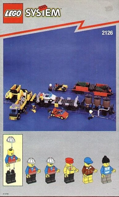 LEGO Trains: Train Cars (2126)