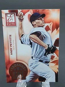 2015 ANDY PETTITTE Legends Of The Fall Panini Elite Insert #5 - Picture 1 of 2