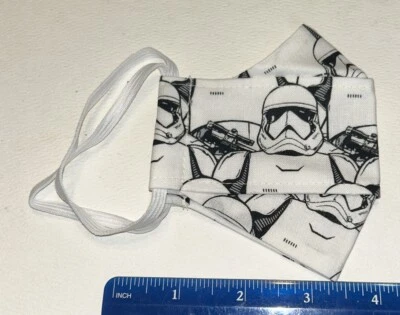 Star Wars Stormtroopers Cloth Face Mask - NIP Kids Size - Image 1 of 2