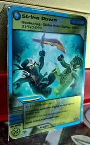 NINJAGO Strike Down 50/125 Lloyd Montgomery Garmadon Gold Foil Japanese Card - Picture 1 of 4