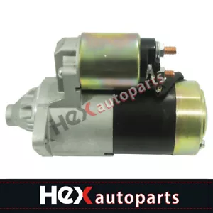 Starter for Chevy Geo Tracker Pontiac Sunrunner Suzuki Sidekick 1.6L Manual Tran - Picture 1 of 10