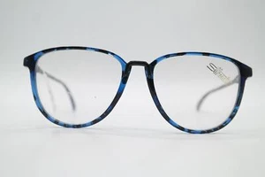 Vintage Silhouette 2715 /30 Blau Gold Oval Brille Brillengestell eyeglasses NOS - Bild 1 von 6