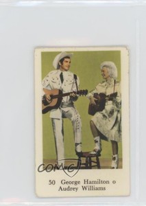 1965 Dutch Gum Numbered Set 6 (1-150) George Hamilton Audrey Williams #50 0i4g