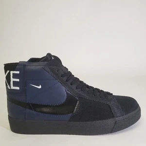 Nike Zoom Blazer Mid Premium SB dekonstruiert Mitternacht Marineblau FD5113400 M Größe 10 - Bild 1 von 12