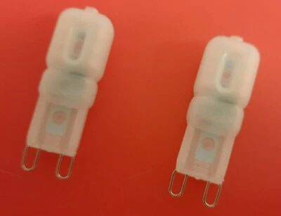 LED Bulb G9 5W Warm white Dimmable Milky White Case Replace Halogen bulb(2BULB) - Image 1 of 4