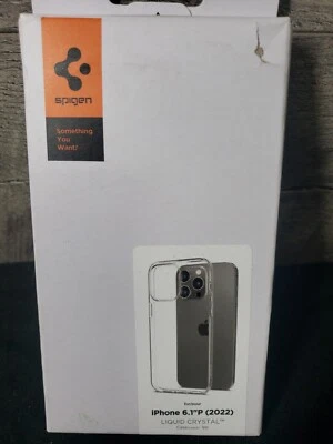 iPhone 14 Pro Spigen Iphone 6.1"P (2022) [CrystalClear] Shockproof New - Image 1 of 4