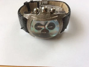 AQUA MASTER S/S over 3 ct. Diamonds - Picture 1 of 3