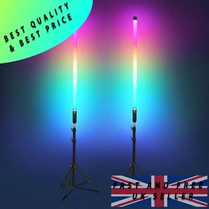 Keurtnlo LED Tube Lights (x2) - Outdoor Battery Powered Stage Light Bar - Picture 1 of 6