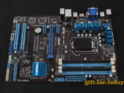 Original ASUS Z77-A Intel Z77 Motherboard LGA 1155 Socket H2 DDR3 ATX - Image 1 of 3