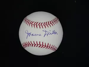 MARVIN MILLER SIGNED OFFICIAL MAJOR LEAGUE BASEBALL WITH JSA COA HOF - Picture 1 of 7