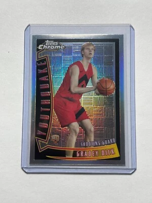 Gradey Dick 2023 Topps Chrome Rookie Refractor Youthquake RC - Image 1 of 2