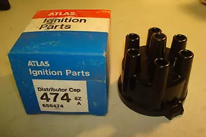 Atlas 474 Distributor Cap for 74-80 Datsun. 6 cyl. NOS - Picture 1 of 1