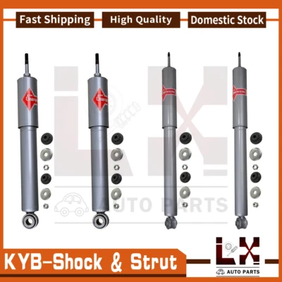 Amortiguadores de alta resistencia KYB 4 PIEZAS para camioneta Ford Econoline E150 E250 1992 a 2007 Foto 1 de 4