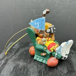 Hallmark Keepsake Holiday Navidad Ornamento Go Teams Reno Deportes Fan 2004 - Imagen 1 de 10