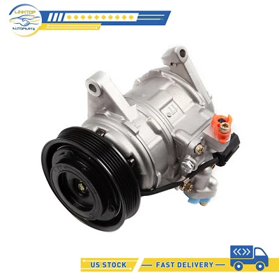 Para Jeep Grand Cherokee 2001 2002-2004 4,7 L aire acondicionado compresor y embrague Foto 1 de 4