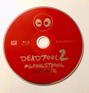 Deadpool 2 on BluRay - BLU-RAY DISC ONLY!! - NO CASE / NO Artwork (2018) - Imagen 1 de 3