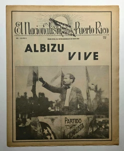 VINTAGE NEWSPAPER / EL NACIONALISTA DE PUERTO RICO 1991 #2 - Picture 1 of 1
